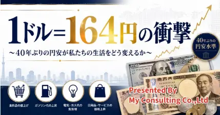 1ドル＝164円の衝撃 ～40年ぶりの円安が私たちの生活をどう変えるか～